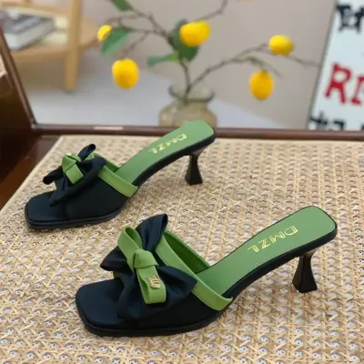 BOWKNOT SLIPPERS FOR WOMEN
